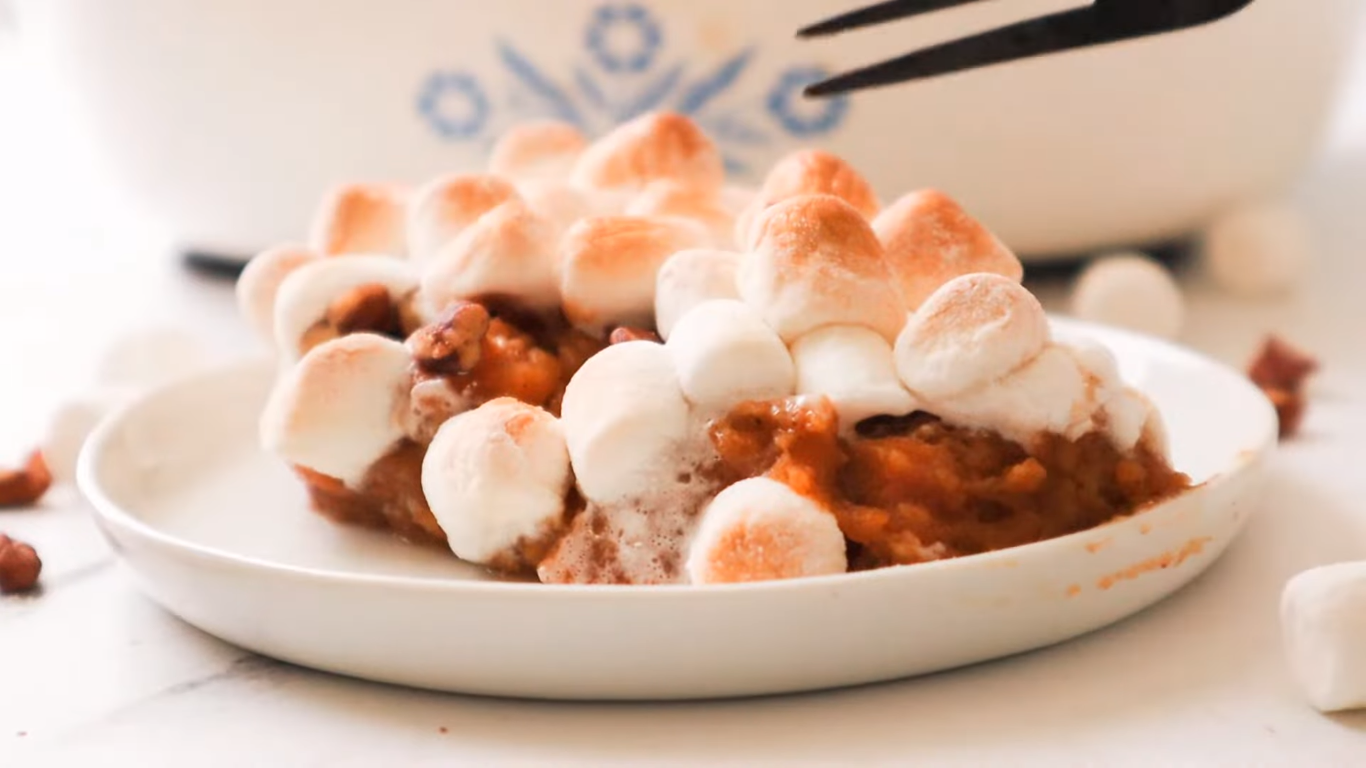 Sweet potato casserole with canned yams